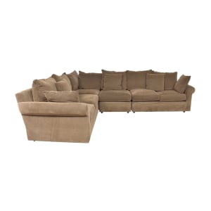 Room & Board Room & Board Roll Arm Sectional Sofa  Sofas