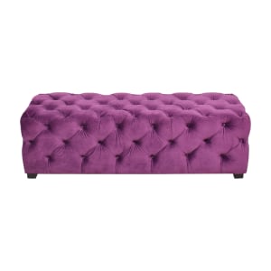 Noble House Noble House Tufted Ottoman  ct