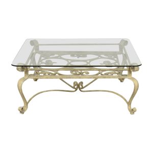  Vintage Square Top Coffee Table