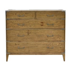 shop Restoration Hardware Restoration Hardware Cayden Campaign 5-Drawer Dresser with Corner Brackets online