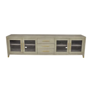 Restoration Hardware Restoration Hardware Graydon Media Unit gray