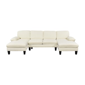  Upholstered Contemporary Sectional Sofa  pa