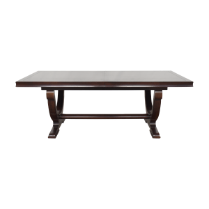 Baker Furniture Baker Furniture by Barbara Barry Art Deco Extendable Dining Table  discount