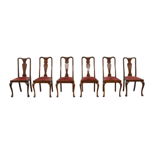  Queen Anne Dining Side Chairs  ma