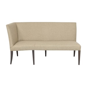 Crate & Barrel Crate & Barrel Miles Left Facing Return Banquette Bench nyc