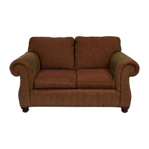 Sherrill Furniture Sherrill Furniture Roll Arm Loveseat nj