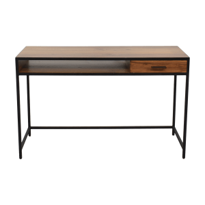 shop Crate & Barrel Knox Writing Desk Crate & Barrel Tables