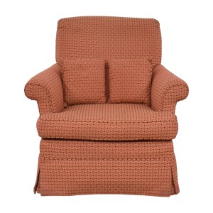  Skirted Lounge Chair on sale