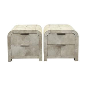 Restoration Hardware Lucien Closed Nightstands Restoration Hardware