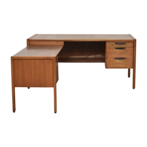 buy Jens Risom Design Mid Century Modern Corner Desk Jens Risom Design