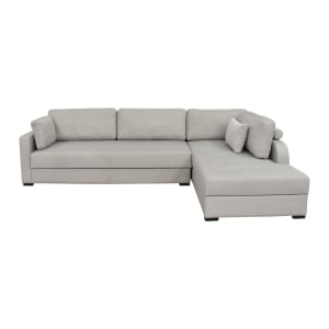 Lazzoni Lazzoni Vetro Right Arm Facing Three Seater Corner Sofa Bed coupon