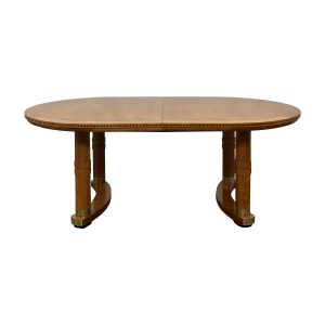 Hickory White Hickory White Genesis Biedermeier-Style Dining Table ct