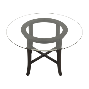 Crate & Barrel Crate & Barrel Tate Round Dining Table ma