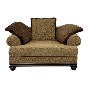 buy Bernhardt Roll Arm Loveseat Bernhardt