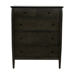 Crate & Barrel Mason Five Drawer Chest / Storage