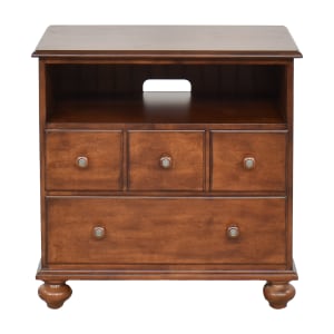 Ethan Allen Ethan Allen Country Colors Open Two Drawer Nightstand 