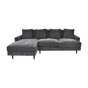 Macy's Mariyah Two Piece Sofa with Chaise Macy's