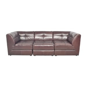 Raymour & Flanigan Modern Modular Sofa nj