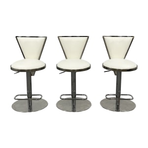  Turin Adjustable Bar Stools used