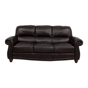 Leather Italia Leather Italia Rolled Arm Sofa coupon