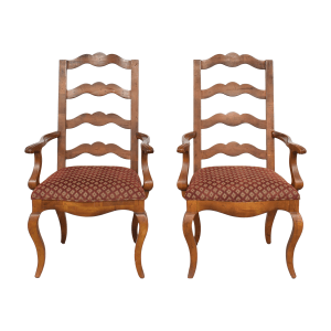 Century Furniture Century Furniture Town & Country Ladderback Dining Armchairs pa