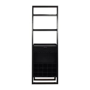 shop Crate & Barrel Sloane Leaning Bar Crate & Barrel Storage