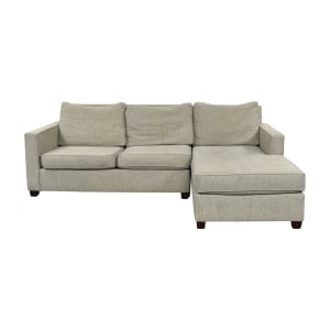 shop Pottery Barn Pottery Barn Henry Chaise Sectional online