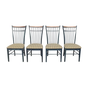 Shermag Slatted Dining Chairs / Chairs