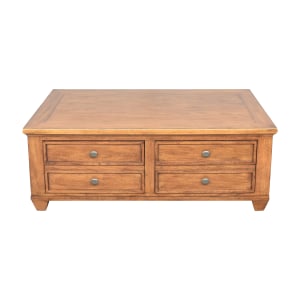 shop Ethan Allen Storage Coffee Table Ethan Allen