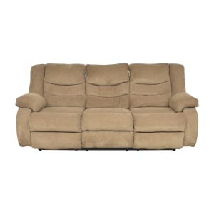 Ashley Furniture Ashley Furniture Tulen Manual Reclining Sofa nyc