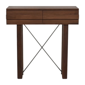 shop Industrial Modern Console Table With Drawers  Tables