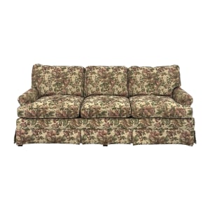 buy Floral Skirted Three Cushion Sofa  Classic Sofas