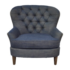 Pottery Barn Pottery Barn Cardiff Tufted Upholstered Armchair nyc