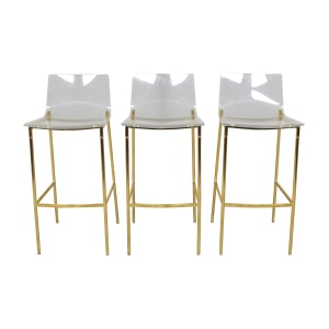 CB2 CB2 Chiaro Bar Stools discount