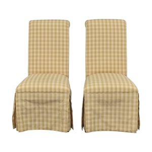  Upholstered Skirted Dining Chairs price