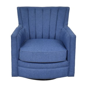 shop Channel Tufted Swivel Arm Chair  Chairs