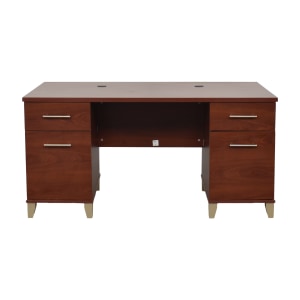 Bush Furniture Somerset Desk with Drawers Bush Furniture