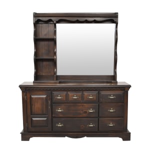  Vintage Dresser and Mirror on sale