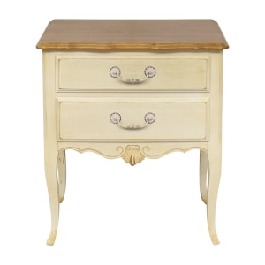 Ethan Allen Ethan Allen French Country Two Drawer Nightstand second hand