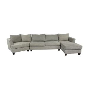 Raymour & Flanigan Raymour & Flanigan Daine 3-Piece Sectional Sofa discount