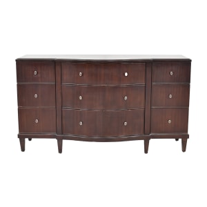 shop Bernhardt Westwood Contemporary Nine Drawer Dresser Bernhardt