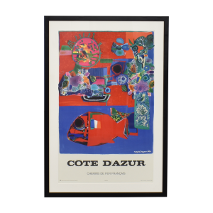  Cote d'Azur Framed Print discount