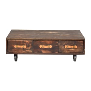 Zuo Modern Distressed Low Table / Tables