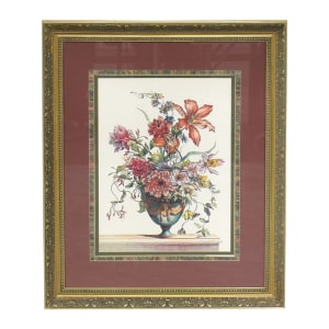 Ethan Allen Ethan Allen Framed Botanical Wall Art discount