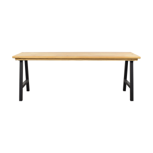 buy Custom Pine Desk with Steel A-Frame Legs Etsy Tables