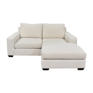 Pottery Barn Big Sur Square Arm Sofa and Ottoman / Sofas