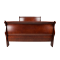 buy Cherry Wood Queen Sleigh Bed online