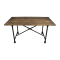 Restoration Hardware Restoration Hardware Reclaimed Natural Elm Dining Table second hand