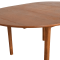  Round Extendable Table brown