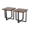 Crate & Barrel Crate & Barrel Lodge End Tables nyc